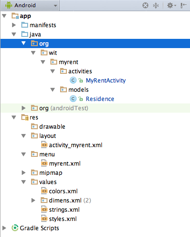 Figure 7: Refactored layout